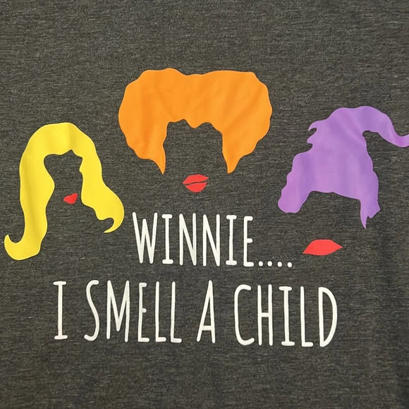 NWOT Hocus Pocus maternity/pregnancy announcement women’s top size Small NWOT - Picture 2 of 4